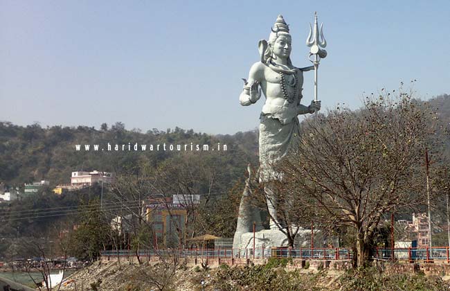 Lord Shiva Statue near Har Ki Pauri